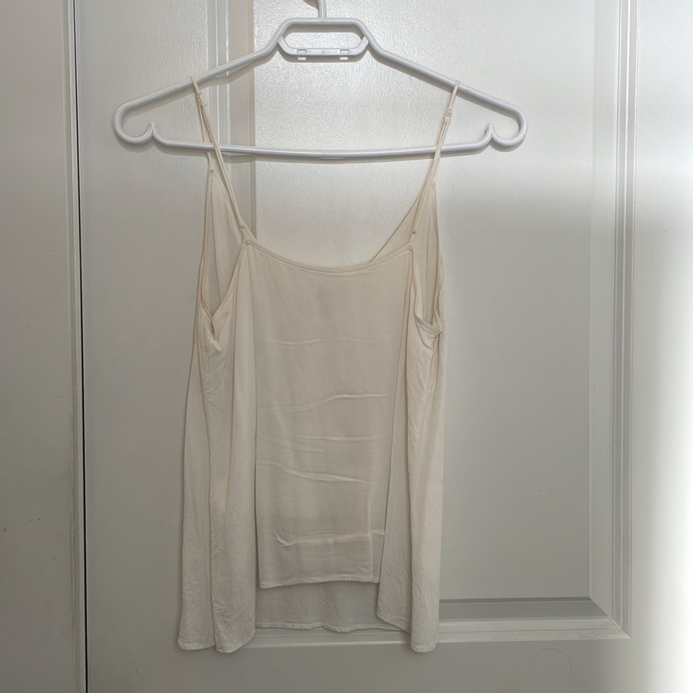 ARITZIA Wilfred Free White Tank XS - Good Condition - Picture 2 of 3